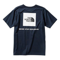 THE NORTH FACE Unisex Never Stop Exploring Logo SS20 Dark-Blue NT32038-UN
