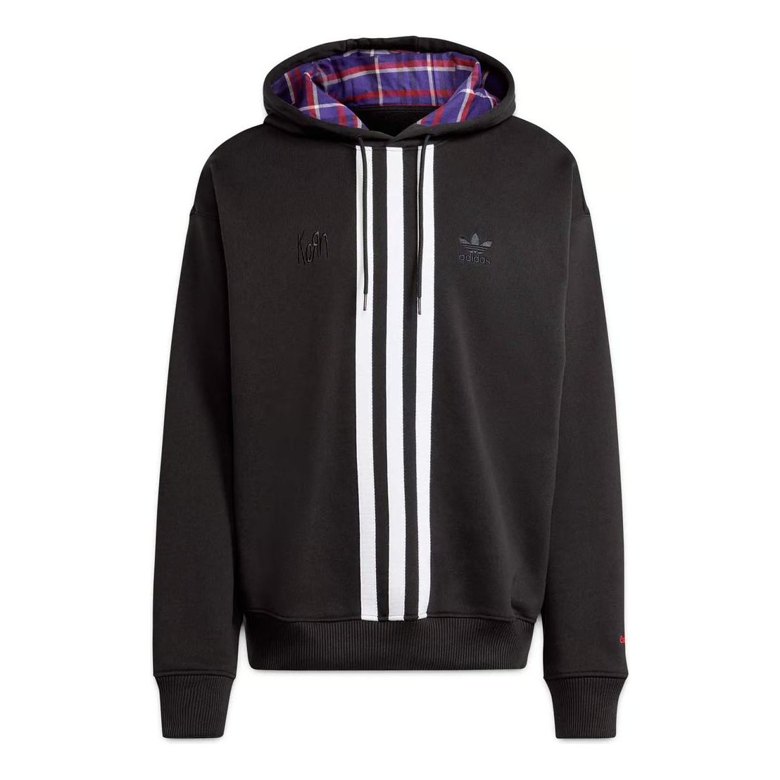 adidas x Korn Hoodie Asia Sizing 'Black' JG1337