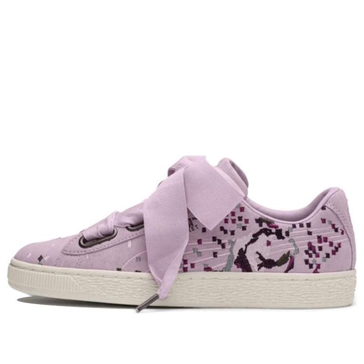 (WMNS) PUMA Suede Heart Digit Embroidery 367027-02