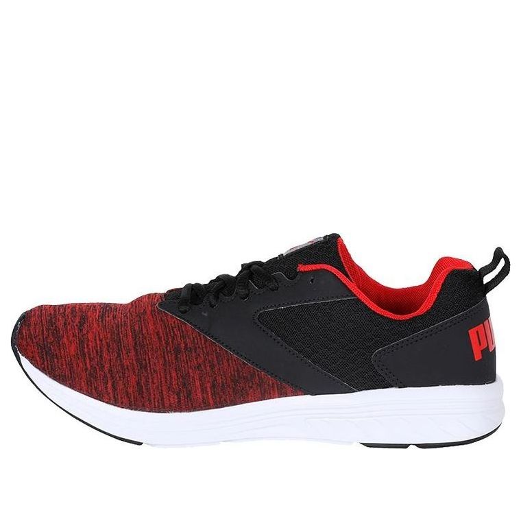 (WMNS) PUMA Comet Ipd Low Running Shoes Black/Red/White 364763-08