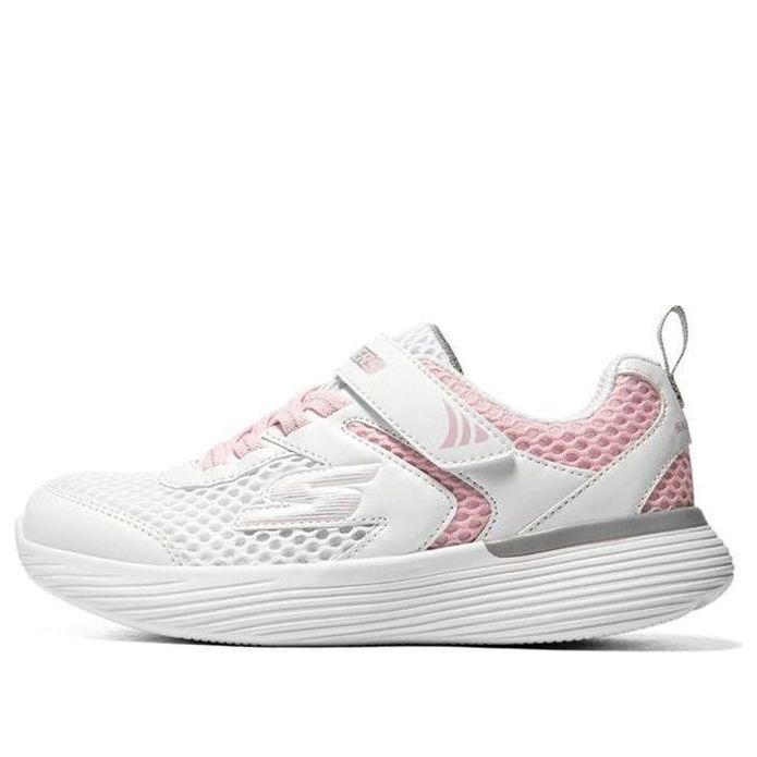 (GS) Skechers Go Run 400 V2 'White Pink' 302551L-WPK