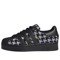 (WMNS) adidas originals Superstar Bold 'Black Gray' FW2503