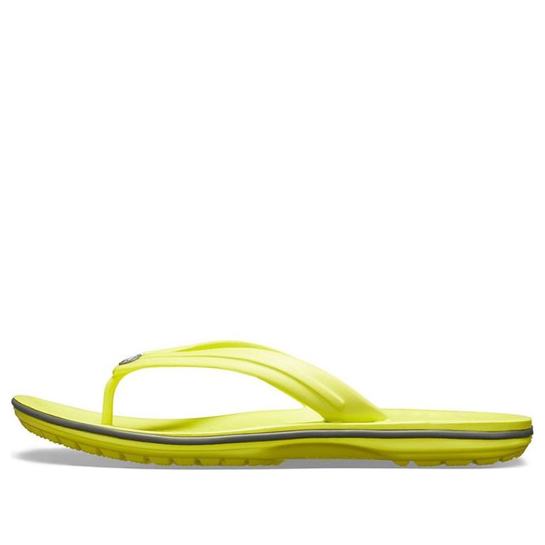 Crocs Crocband Flip Flops 'Lemon' 11033-7H1