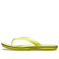Crocs Crocband Flip Flops 'Lemon' 11033-7H1