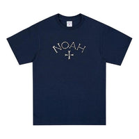 NOAH Bones Core Logo T-shirt 'Navy' T13FW20-NAVY