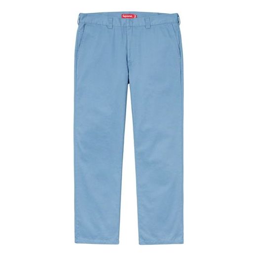 Supreme SS20 Week 1 Work Pant Cargo Pants Light Blue SUP-SS20-168