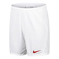 Men's Nike Solid Color Logo Elastic Waistband Straight Shorts White BV6856-103