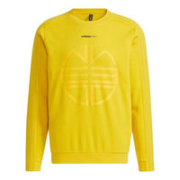 adidas neo M Ssfv1 Sweat Casual Round Neck Pullover Sports Yellow H52975