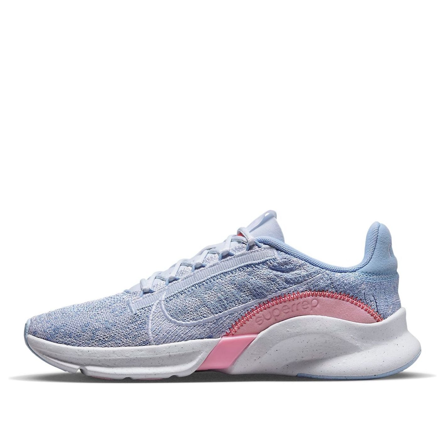 (WMNS) Nike SuperRep Go 3 Flyknit Next Nature 'Grey Pink' DH3393-005