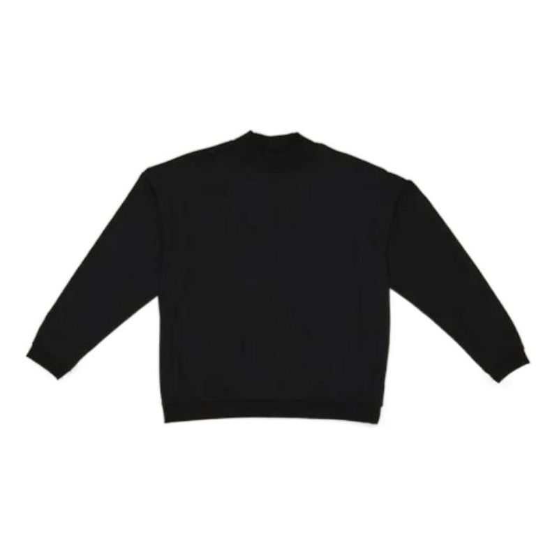 New Balance MET24 Mock Neck Sweat Asia Sizing 'Black' AMT25003-BK