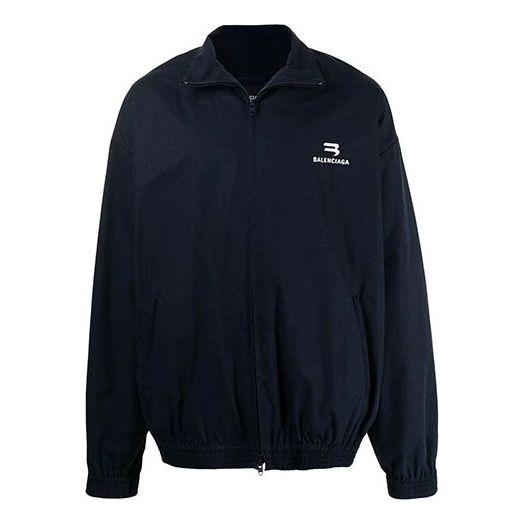 Balenciaga Sporty B Tracksuit Jacket 'Black' 658877TKM028065