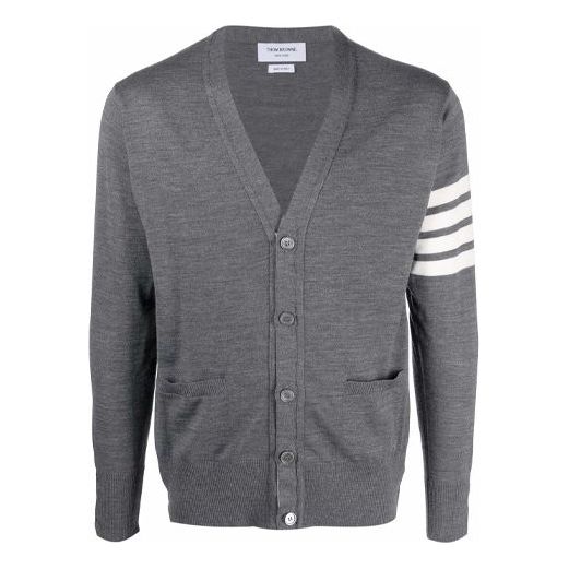 THOM BROWNE Cardigan 'Gray' MKC002A-Y1014-038