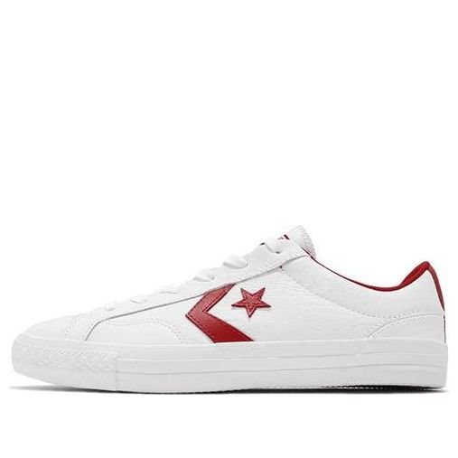 Converse Star Player Ox White Red Leather 'White Red' 159739C