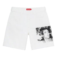Supreme SS21 Week 10 Iggy Pop Work Short SUP-SS21-680-WHI