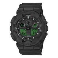 CASIO G-Shock GA-100 Series Analog-Digital 'Black Electro Green' GA-100BEG-1A