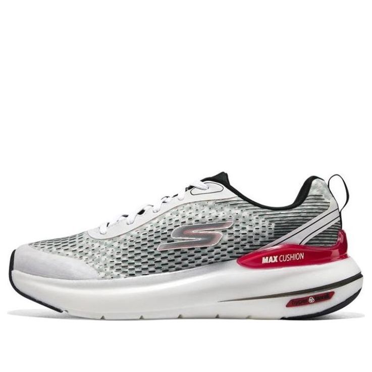Skechers Max Cushioning Hyper Burst 'White Black Red' 220651-WTBK