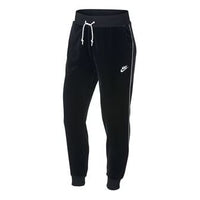 (WMNS) Nike AS W Nike Sportswear NSW PANT VELOUR Casual Sports Pants Black 939503-010