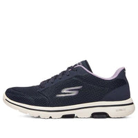 (WMNS) Skechers Go Walk 5 'Blue' 124155-NVLV