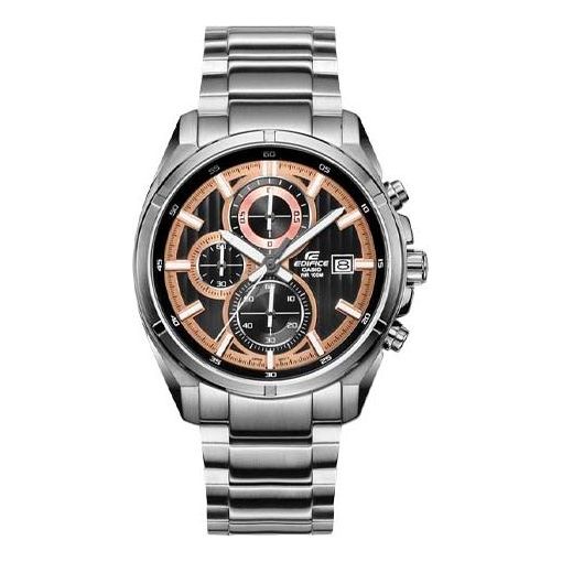 Casio Edifice Waterproof Analog Watch 'Silver Rose Gold Black' EFR-532D-1A5