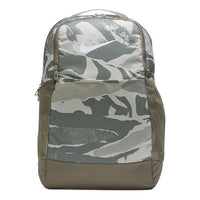 Nike Training Zipper  Fabric Schoolbag Backpack Unisex Light Green Grey CU9650-320