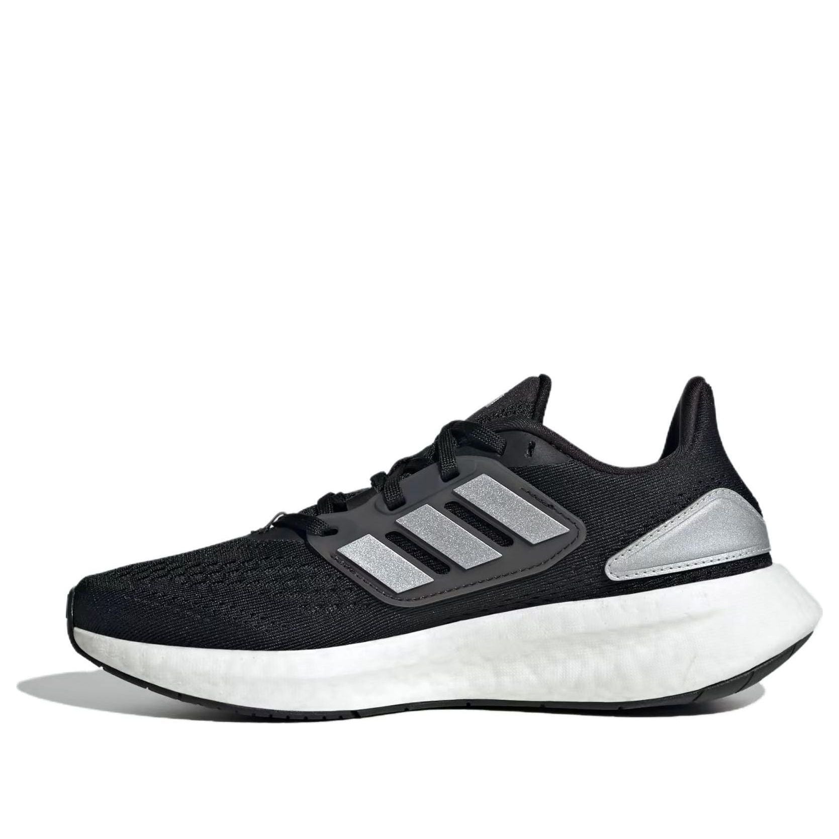(GS) adidas PureBoost 22 'Black Silver Metallic' IF5547