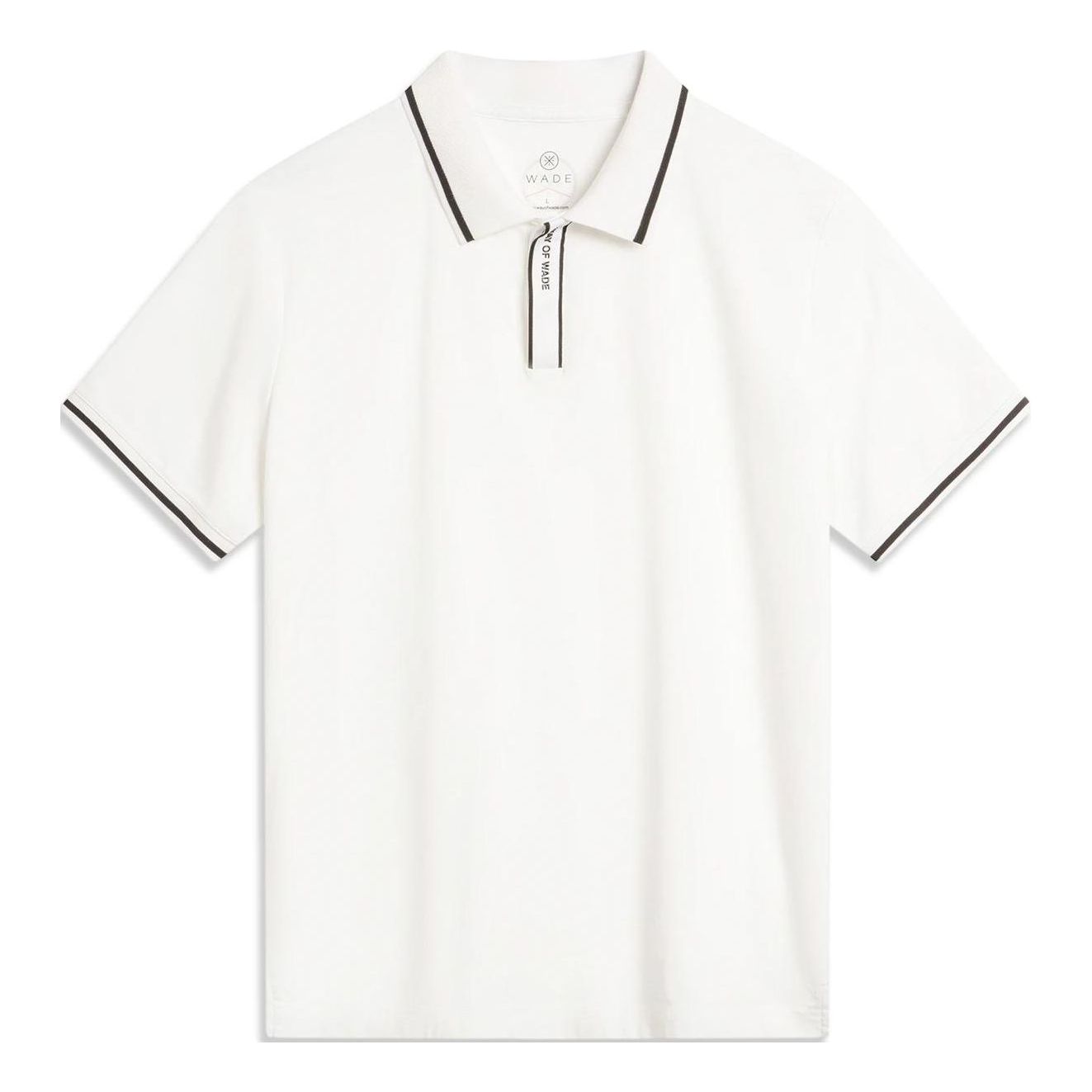 Li-Ning Way Of Wade Graphic Polo Shirt 'White' APLU109-3