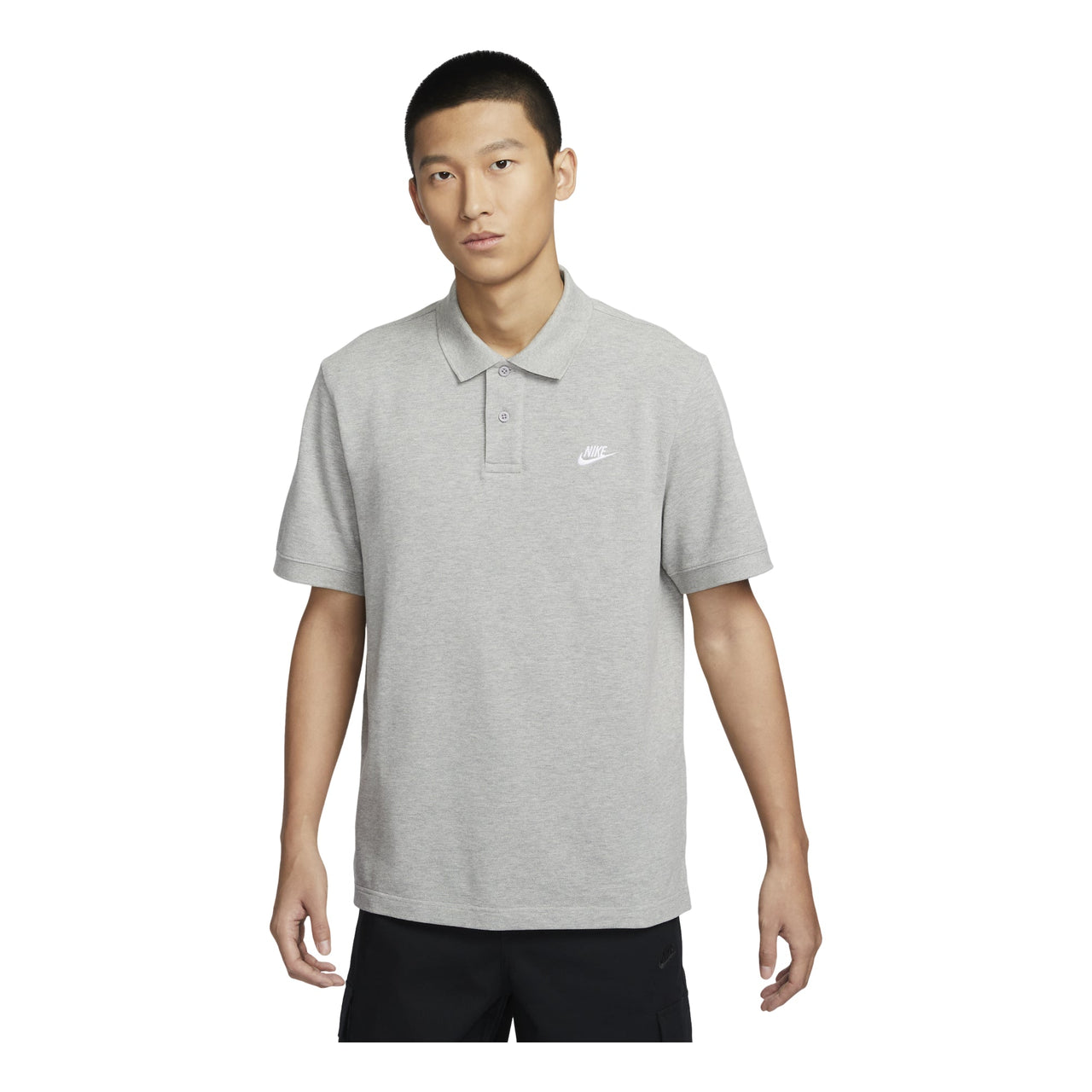 Nike Club Polo Shirts Asia Sizing 'Grey' FN3895-063