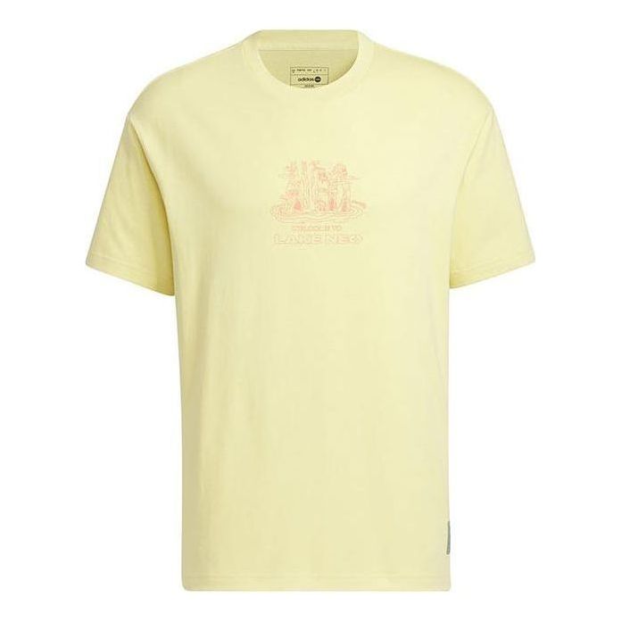 adidas U Cesp Tee 2 'Yellow' IA6853