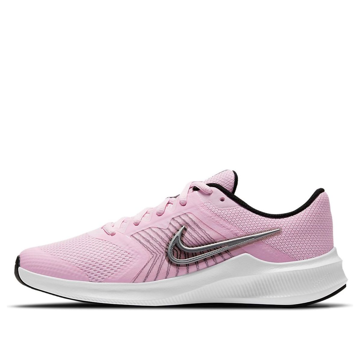 (GS) Nike Downshifter 11 Low-Top Pink/White CZ3949-605