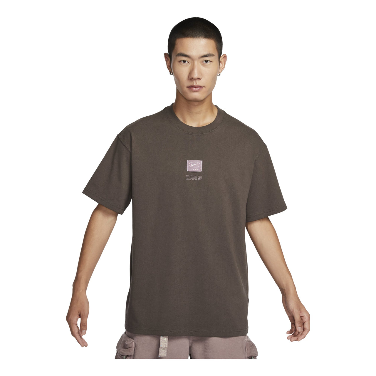 Nike Sportswear Max90 T-Shirt Asia Sizing 'Baroque Brown' FZ5393-237