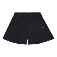 (WMNS) New Balance Small NB Logo Woven Short Asia Sizing 'Black' NVE24232-BK