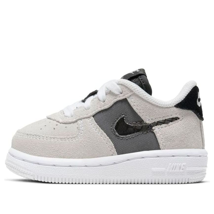 (TD) Nike Air Force 1 Low Sports Casual Shoes 'White Grey Black' CJ4112-100
