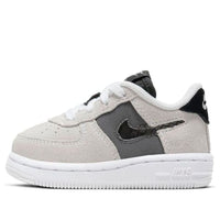(TD) Nike Air Force 1 Low Sports Casual Shoes 'White Grey Black' CJ4112-100