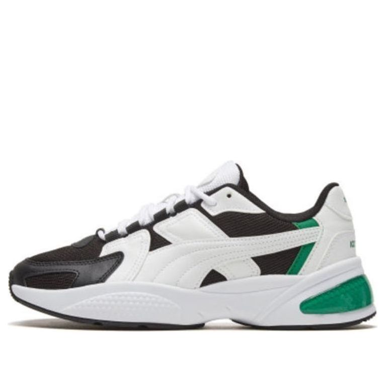PUMA Ascend Black White Green 371313-03