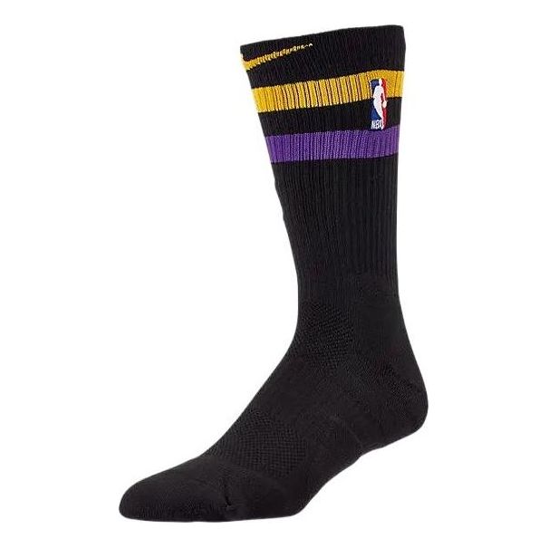 Nike NBA Lakers City Edition Elite Crew Socks SX5977-010