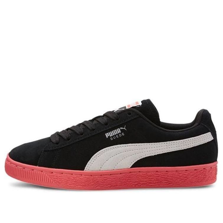 (WMNS) PUMA Suede Classic+ 'Ignite Pink Black' 372093-04