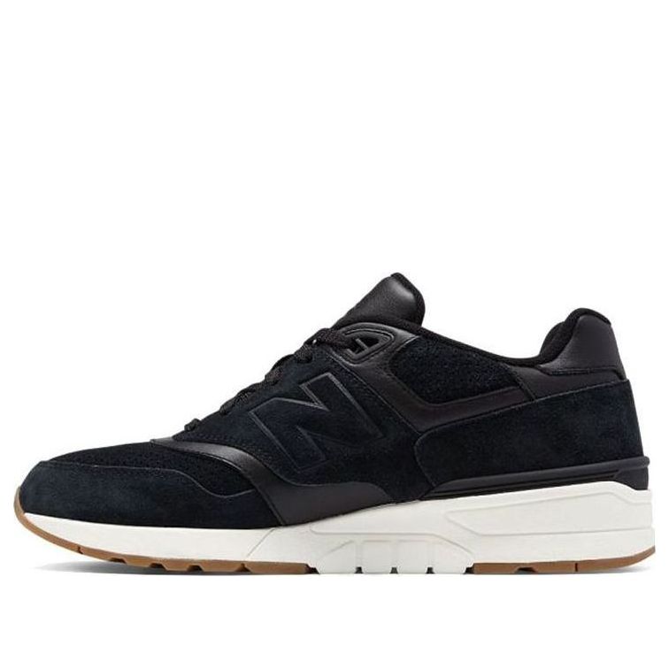 New Balance Suede 597 'Black White Brown' ML597SKG