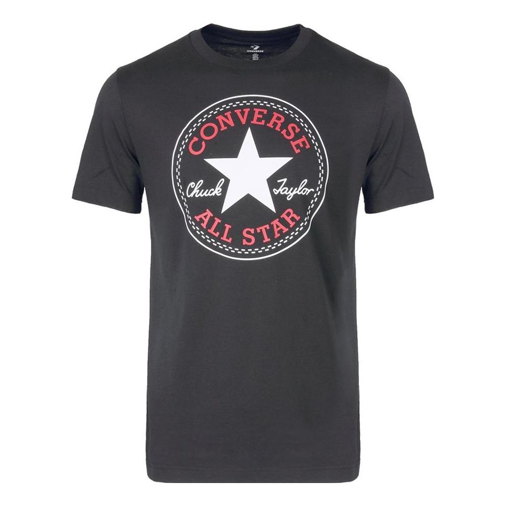 Converse Chuck Patch T-Shirt Asia Sizing 'Black' 10007862-A01