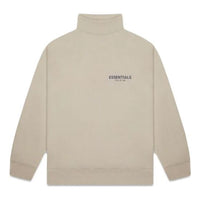 Fear of God Essentials SS20 Mock Neck Sweatshirt Tan FOG-SS20-271