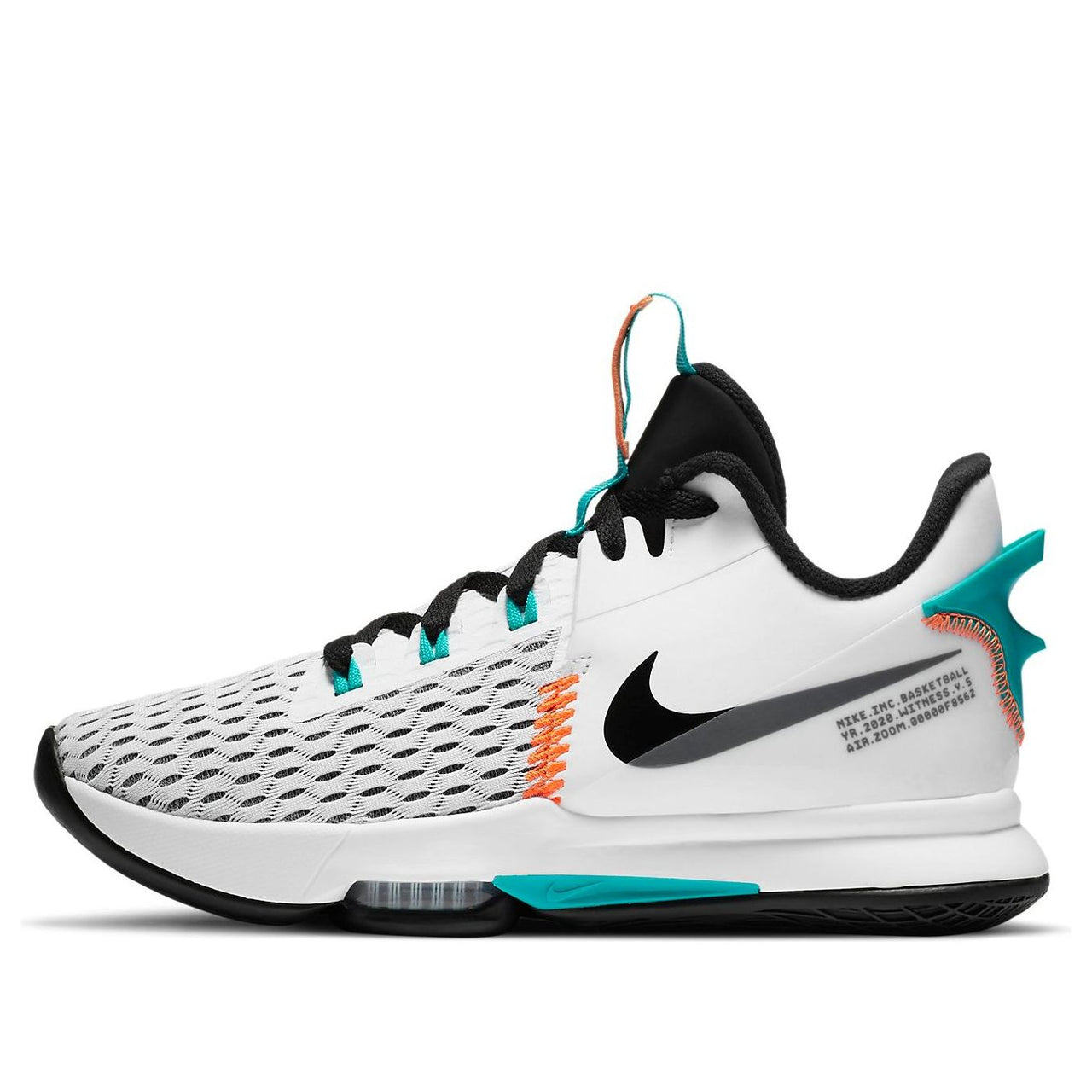 Nike LeBron Witness 5 'White Clear Jade' CQ9380-100