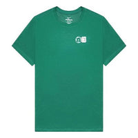Men's Nike Tennis Sports Printing Round Neck Short Sleeve Green T-Shirt DJ2596-341