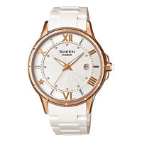 CASIO SHEEN Series Design Business Gold Color SHE-4024G-7A White Analog SHE-4024G-7A2021