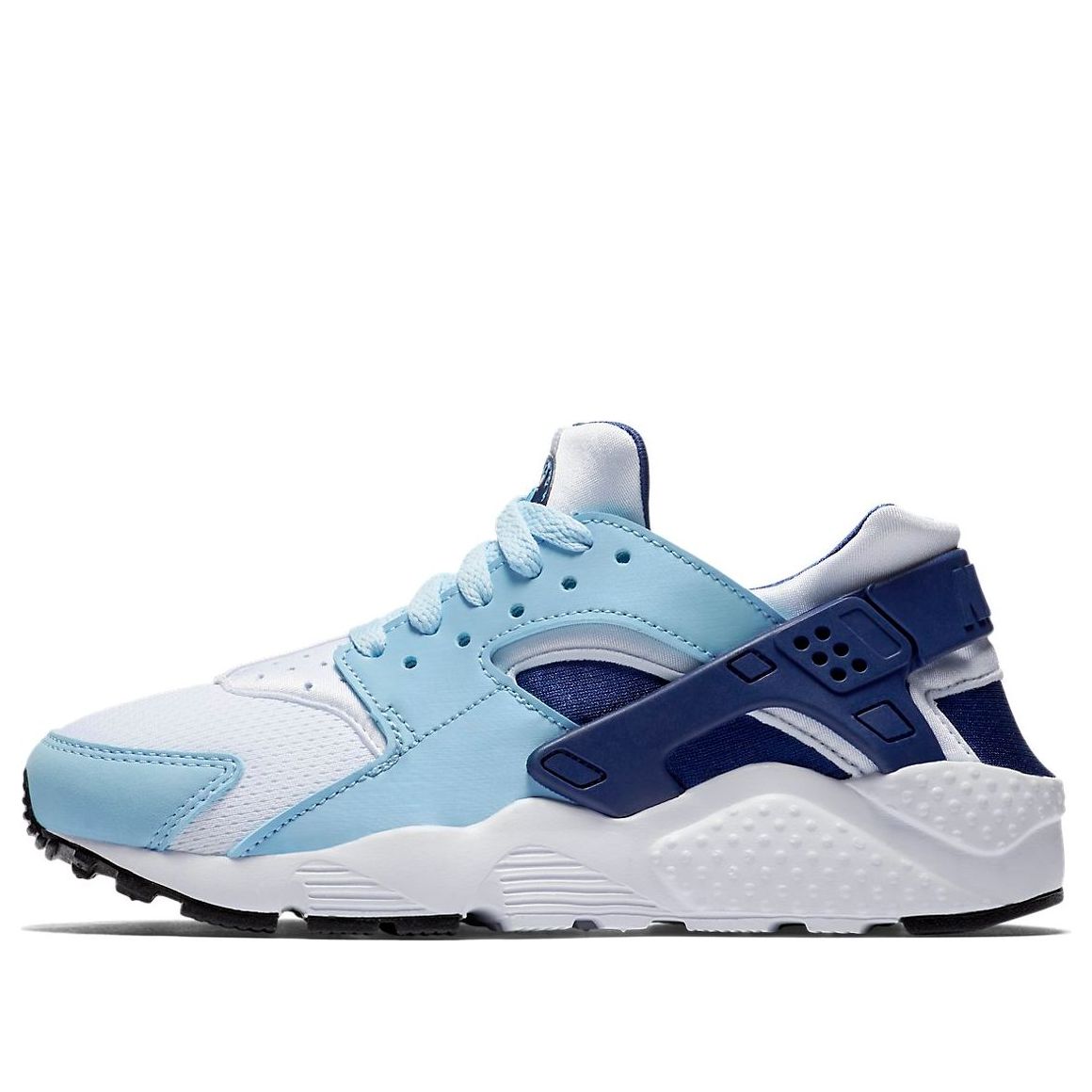 (GS) Nike Air Huarache Run 'White Deep Royal Blue' 654280-107