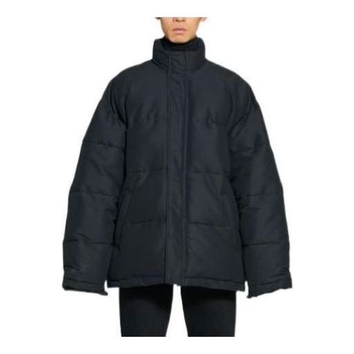 Balenciaga Boxy Puffer Jacket 'Black' 725325TNO091000