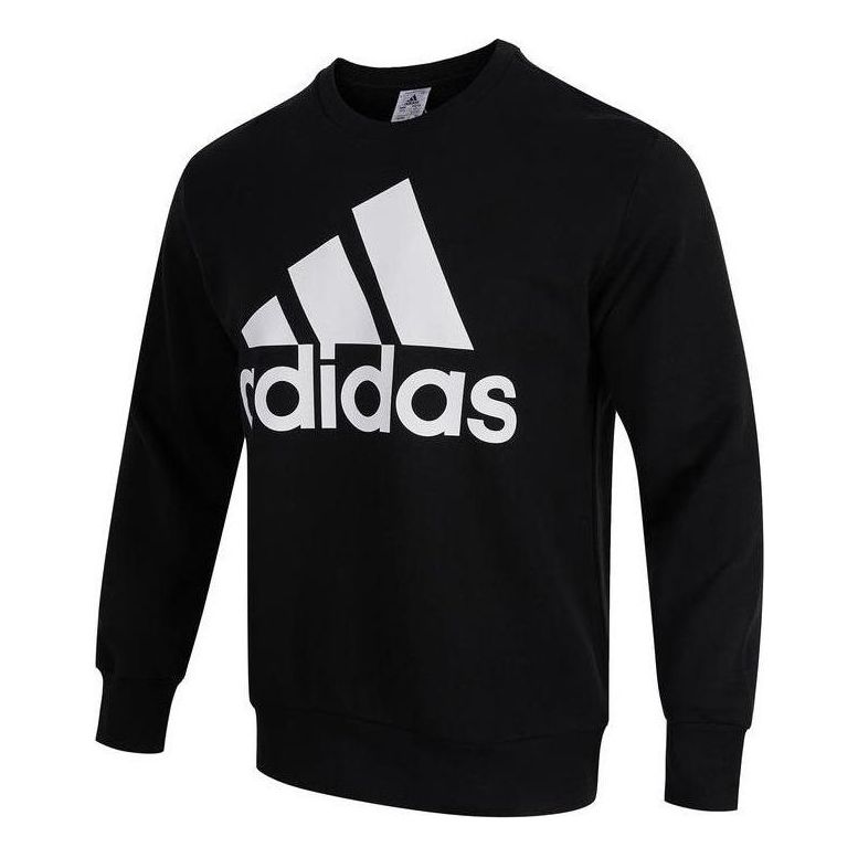 adidas Essentials French Terry Big Logo Sweatshirt 'Black' IC9324