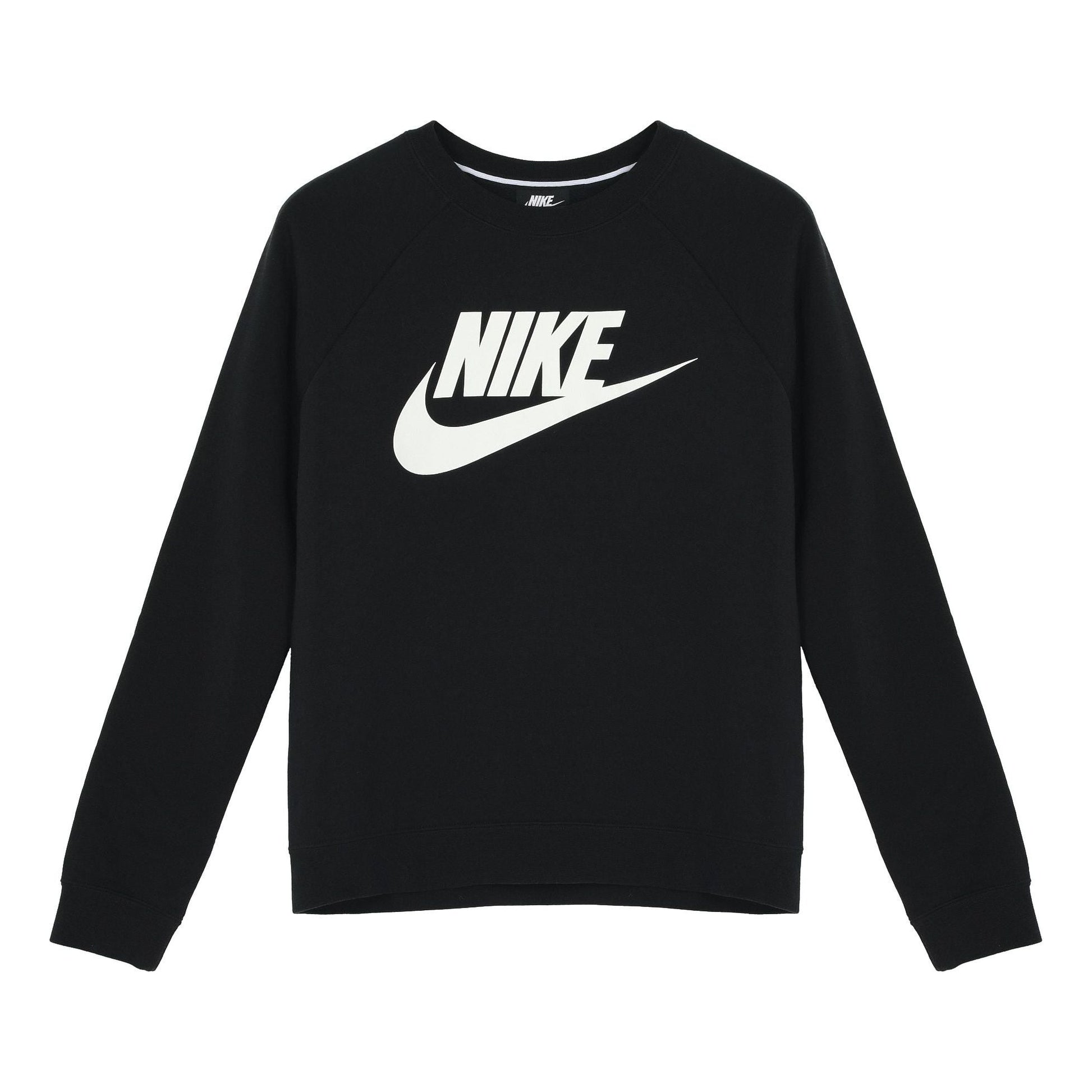 (WMNS) Nike Round-neck Sports Sweatshirt 'Black' CI1178-010