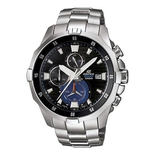 Men's CASIO Edifice Series Quartz Movement Stainless Steel Waterproof Watch Mens EFM-502D-1AV