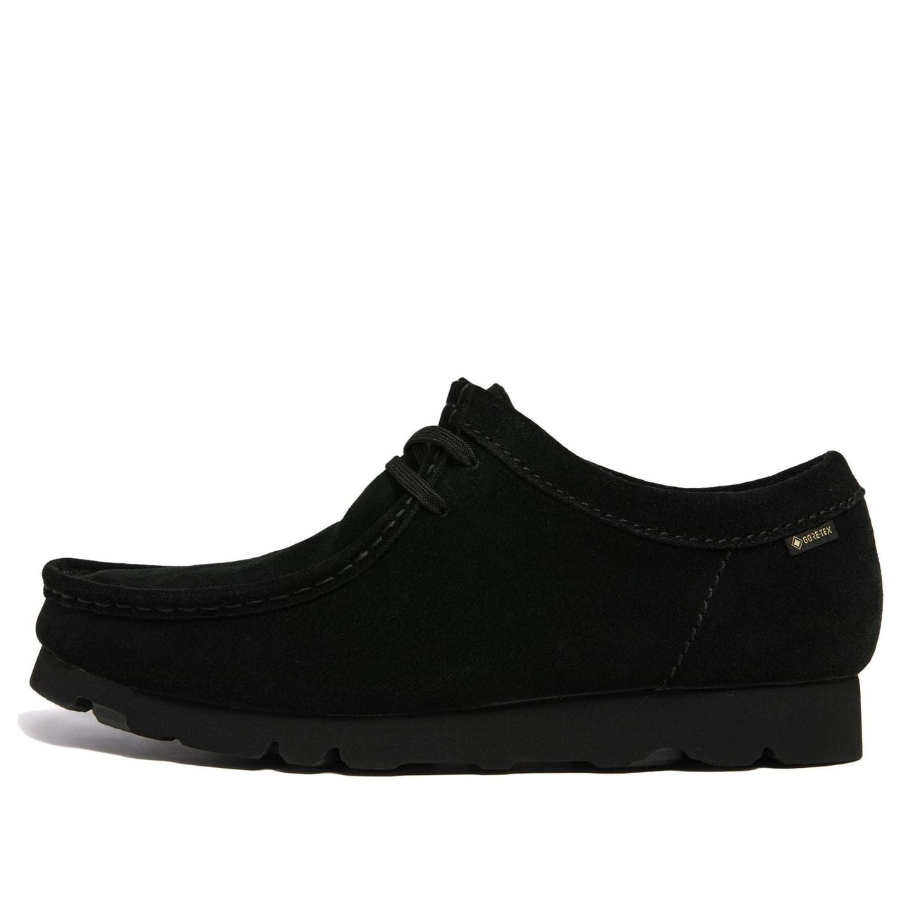 Clarks Originals Wallabee Gore-Tex Ankle Shoes 'Black Suede' 261494497