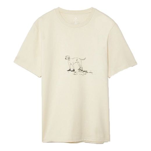 Converse x Bandulu Dog Tee Asia Sizing 'White' 10022242-A01