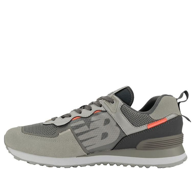 New Balance 574 CR Breathable Shock Absorption Wear-resistant Low Tops Gray ML574IBZ